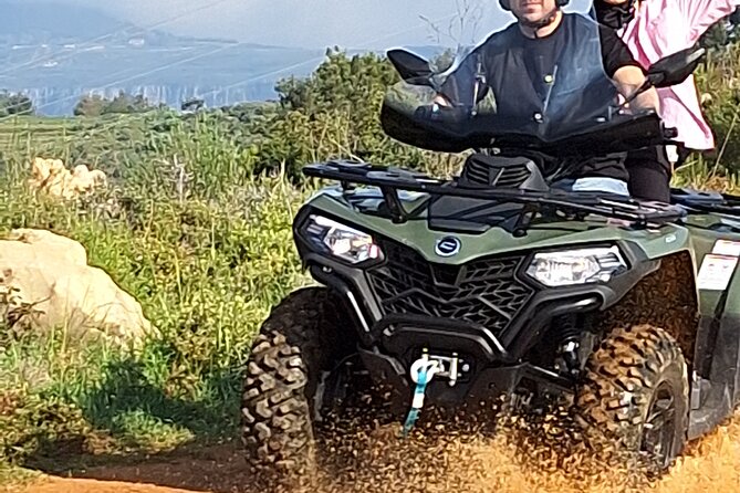 70 Minutes Private ATV Tour in Lebanon - The Mediterranean lookout halfway through