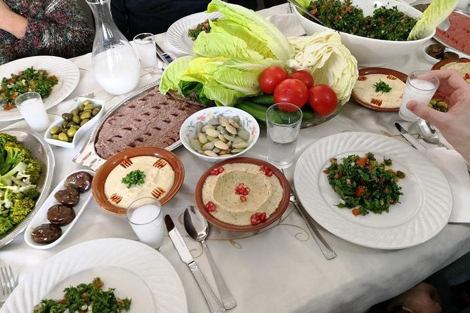 Authentic Lebanese Meal in Beirut in Tania's Family Home - Arak, soft drinks, coffee, and fruit