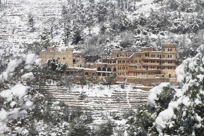 DeirElkamar, Beitdeen, Moussa Palace, EinwZien Grotto,Full-Day Trip PRIVATE-CAR - The private car, driver, and pace