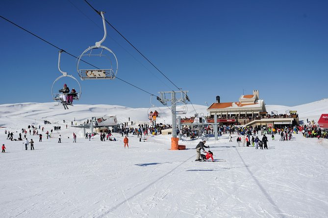 Faraya Ski Resort Lebanon - More than ski runs: bars and restaurants at the resort