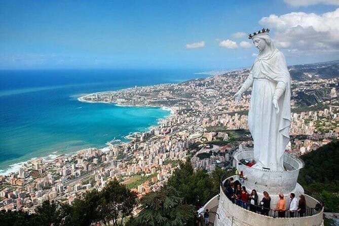 Half-Day Private Trip to Jeita Grotto and Harissa - The road to Harissa and Jounieh Bay