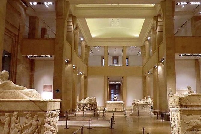 Historical Beirut Tour (AM) Half Day - (4G on Board) - One hour inside the National Museum of Beirut