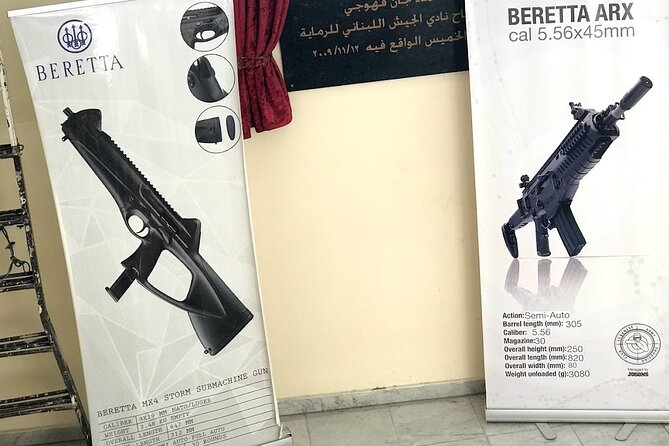Indoor Shooting Range Activity in Beirut Lebanon - Arrival from Beirut and the value of hotel pickup