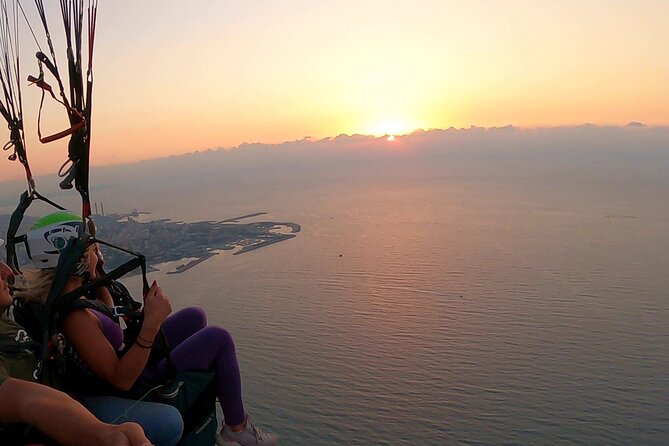 Paragliding activity in Lebanon - The Takeoff and First Views of Jounieh