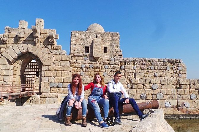 PRIVATE city tour of Old Sidon & Historic Tyre - Sidon’s sea castle and old souks