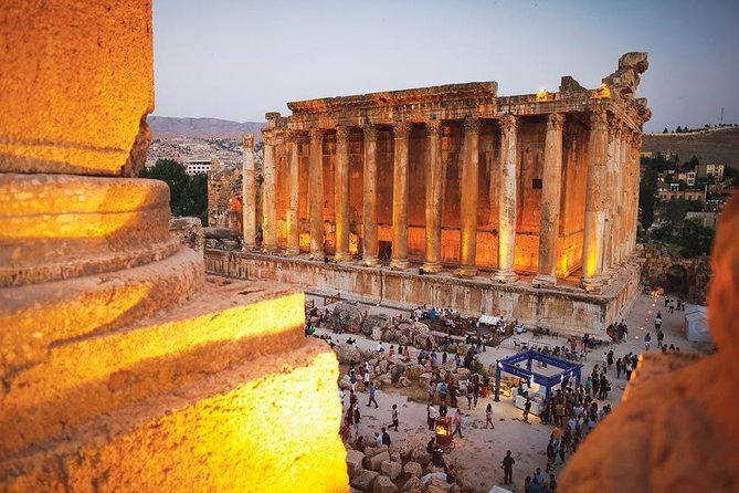 PRIVATE Tour of Baalbek Temples, Umayyad Anjar & Ksara Winery - Leaving Beirut for the Bekaa Valley