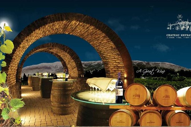 PRIVATE Wine Tasting Tour to the Bekaa Valey Fabulous Wineries - What the $113.34 price really covers