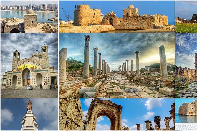 Sidon - Tyre - Maghdouche Trip, From Beirut - Sidon’s sea castle and old souk