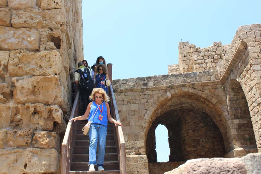 Sidon & Tyre Unesco Heritage w/pick-up, guide, entries+lunch - Lebanese lunch beside the sea