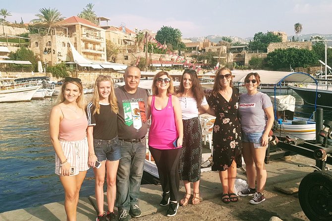 Sightseeing all-inclusive Small Group Tour to Jeita Grotto, Harissa and Byblos - Harissa and the statue overlooking Jounieh Bay